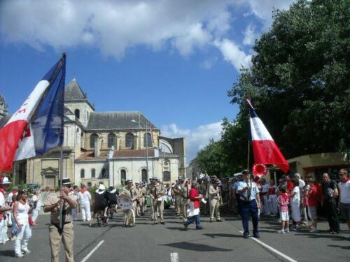 Lundi 16 Août 2010, Déguisement Gendarmes de St Tropez